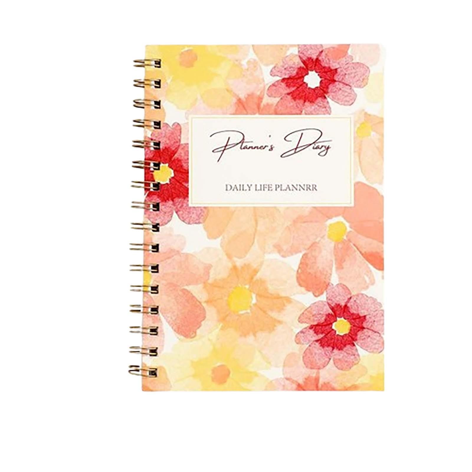 

Английский A5 Ежедневная и еженедельная финансовая бухгалтерская книга, Большая книга плана Coil, Книга семейного дохода и расходов Денежный бюджет One Size