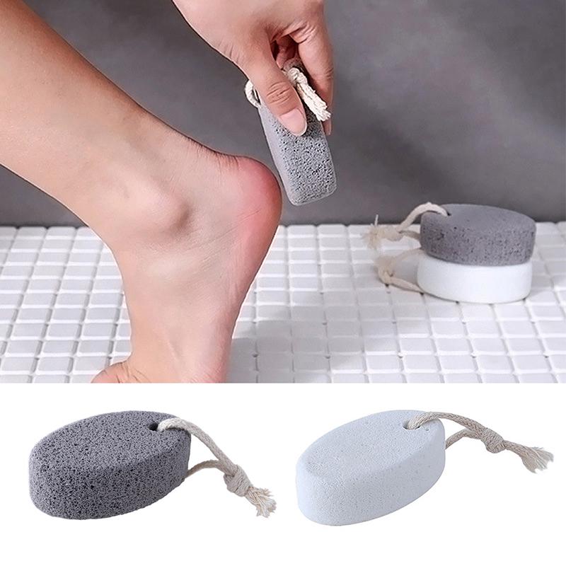 Foot Clean Tool Hard Skin Callus Remover Scrub Bath Ellipse Pumice Feet Stone