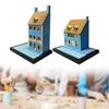1/35 HO House Building Railway Layout Model DIY Assemble Assembled Diorama Scenery for