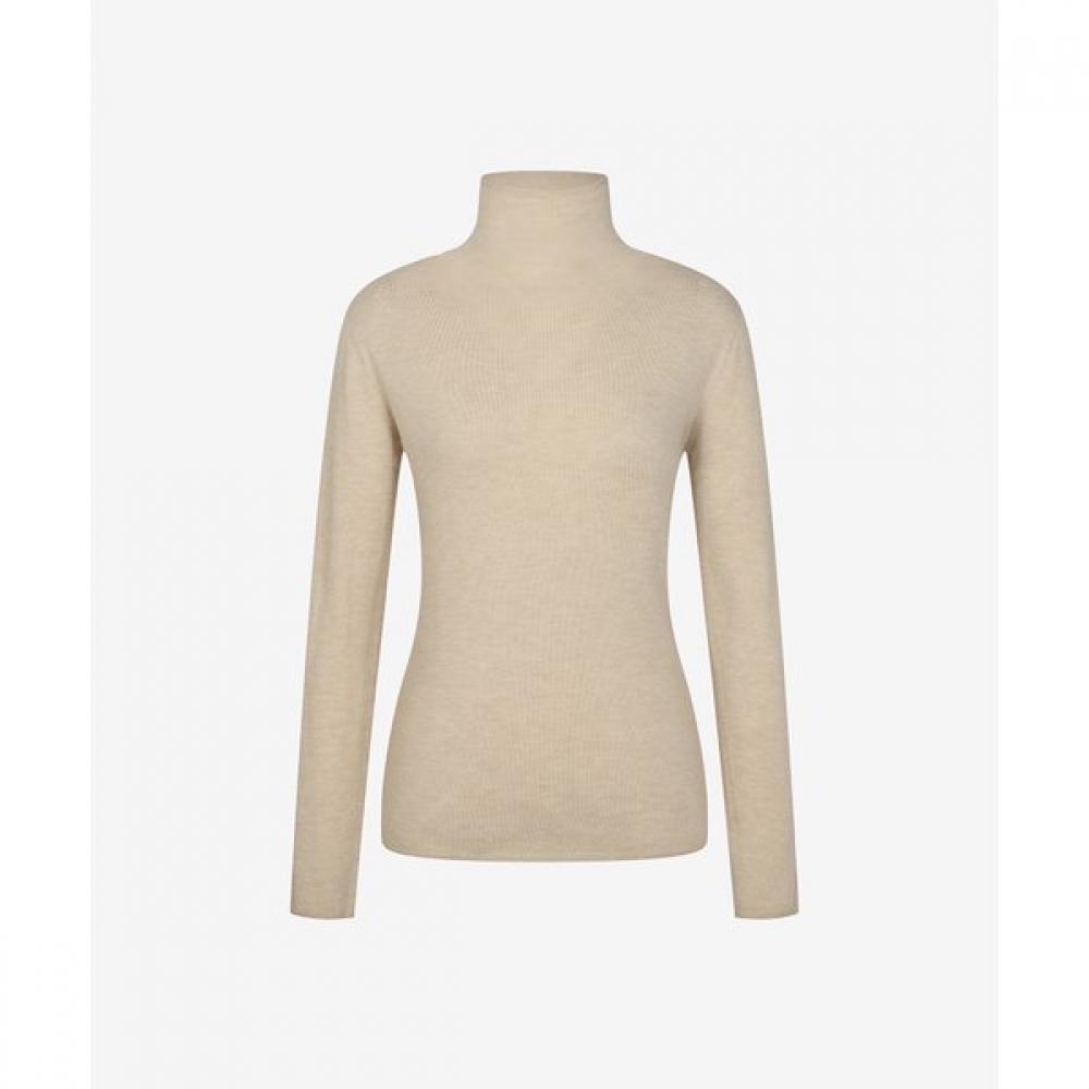 

2nd Skin 3d Knit Sleeve Rib Basic Turtleneck Afwft1100 FREE/charcoal