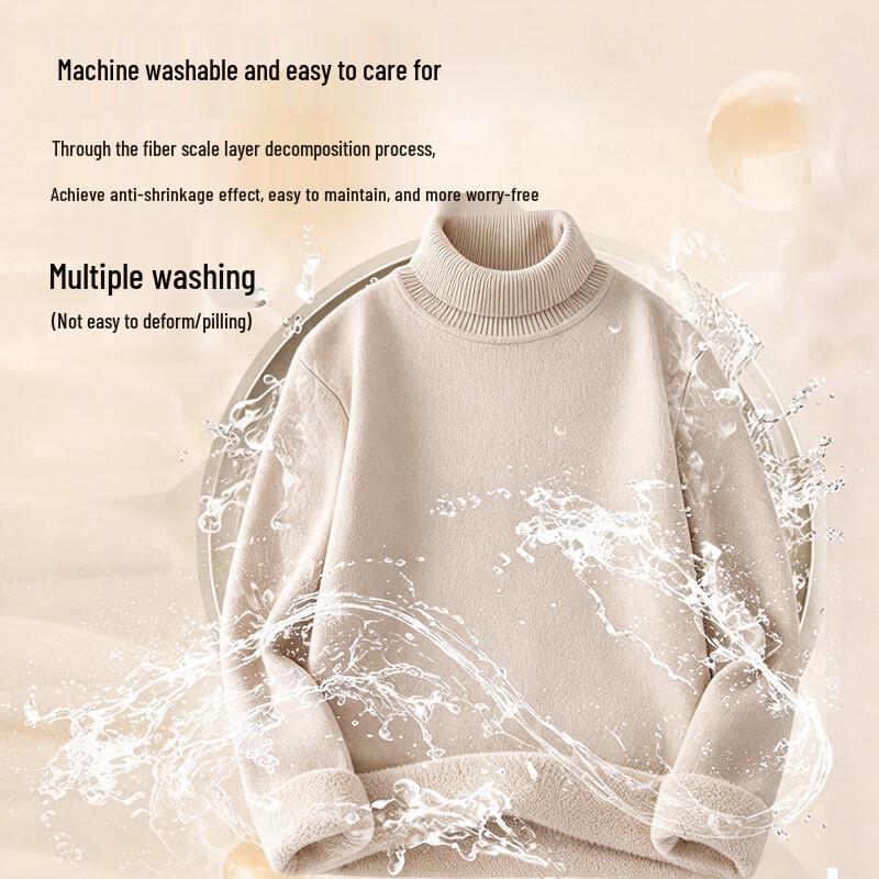 Hodo Men's Thermal Mock Neck Long Sleeve Undershirt