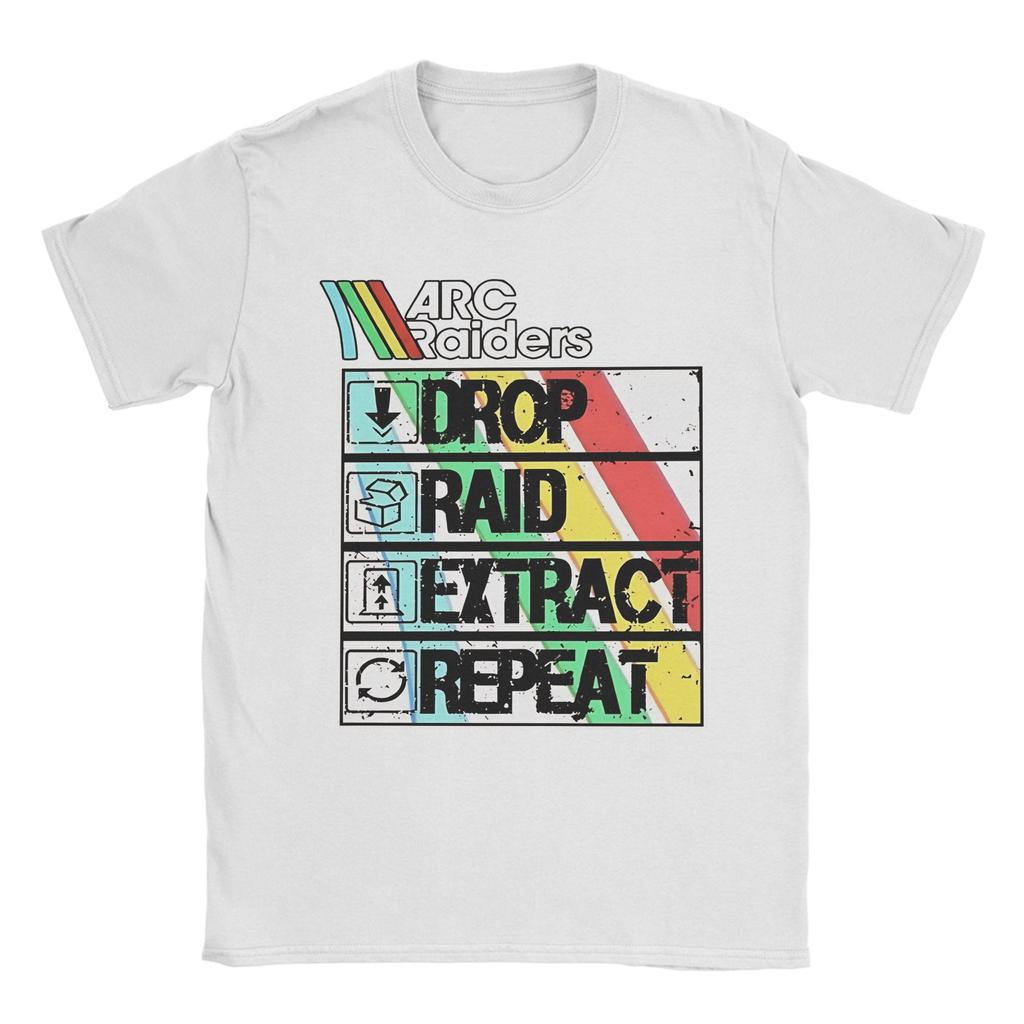 ARC Raiders Spaceport Accessories Men Women T Shirt Pure Cotton Tee Graphic Printed  Tshirt Clothing
