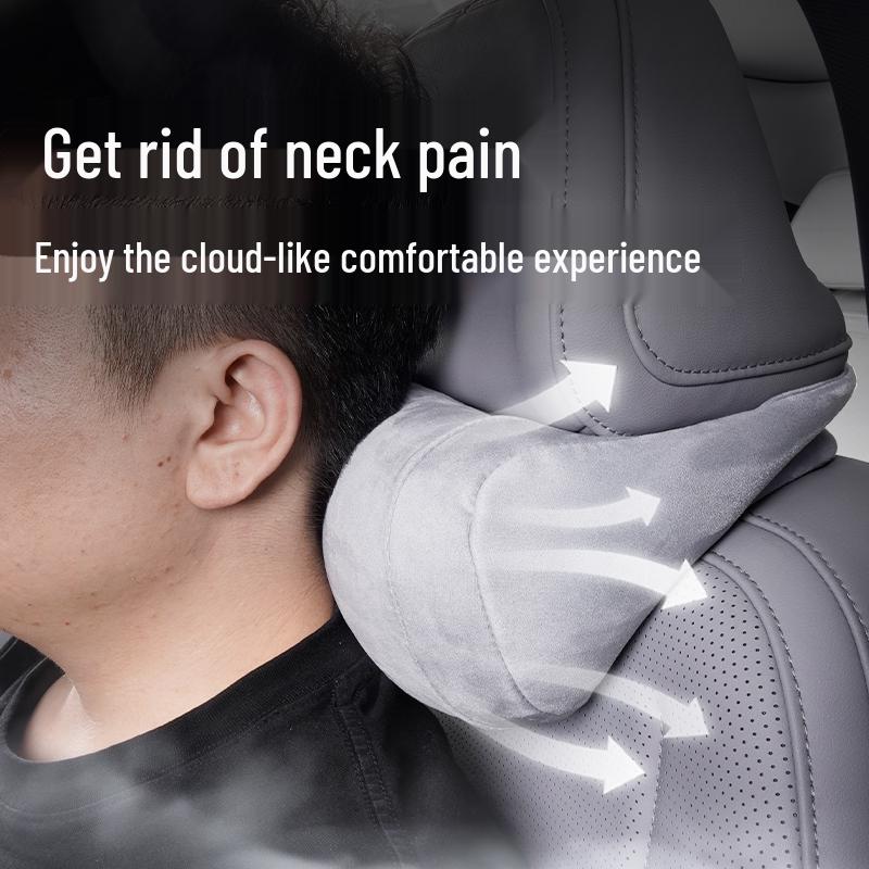 Poduszka XPeng M03 z pianki memory na szyję i lędźwie - Zagłówek na cztery pory roku