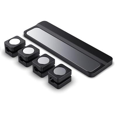 Silicone Magnetic Cable Organizer & Protector - Desktop Data Cable Winder & Storage Cover