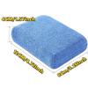 2-10Pcs Car Wax Applicator Pads Microfibre Polishing Sponges Soft Auto Detailing Waxing Sponge Cleaning Foam Car Paint Care Pad