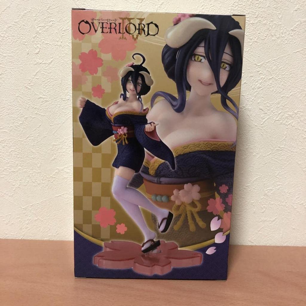 Taito Coreful Overlord IV Albedo Figure Sakura Kimono Ver.