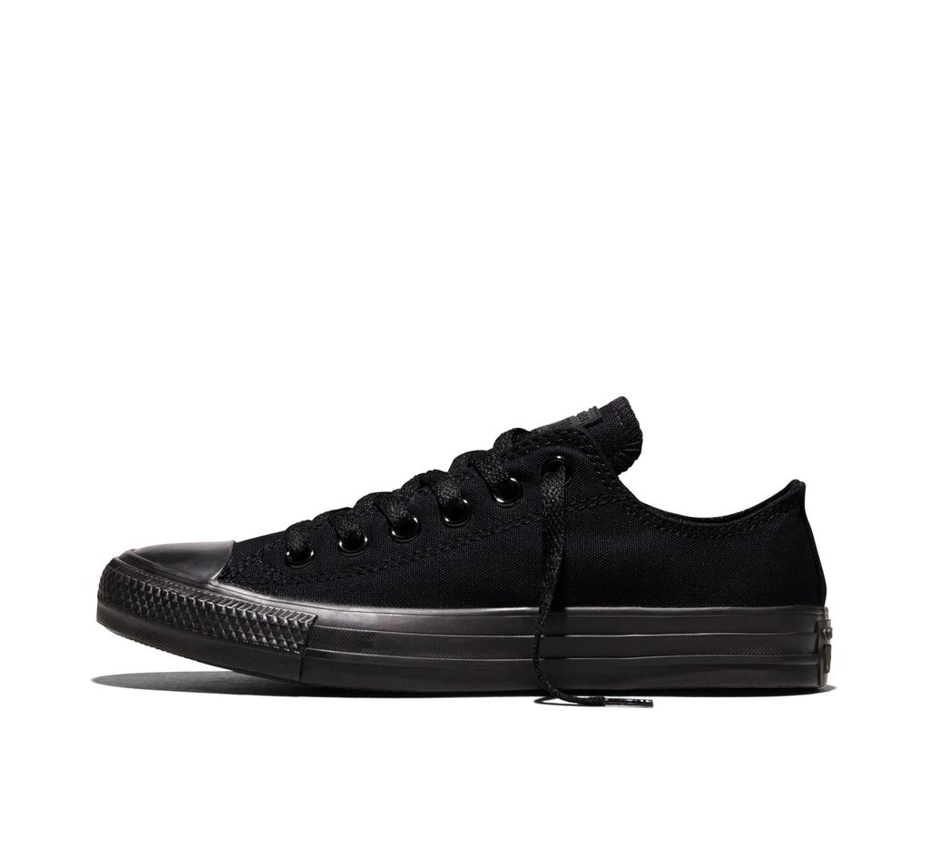 Converse All Star OX Canvas Sneakers Black Size Cm (Classic) Monochrome, 24.0
