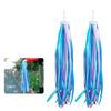Bike Handlebar Streamers Lightweight Colorful Bike Tassels Ribbon Bicycles Ornaments Scooter Streamers for Girls Boys
