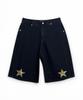 Bonseullipi Cowboy Camo Star Bermuda Shorts (Black)