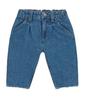 Petit Bateau Denim Pants Light Size 24 86cm A0B0Q, Blue, Months,