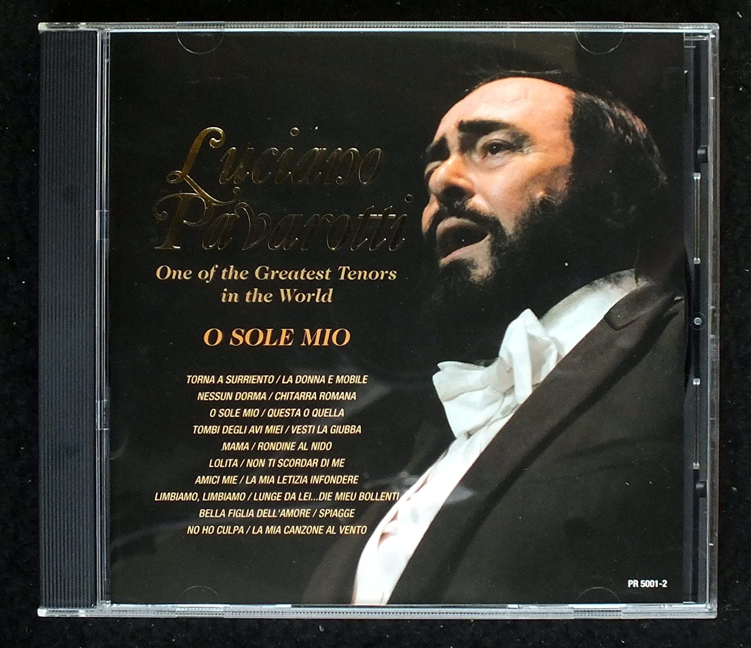 

CD LUCIANO PAVAROTTI - O Sole Mio PR50012 Unknown World Music Used