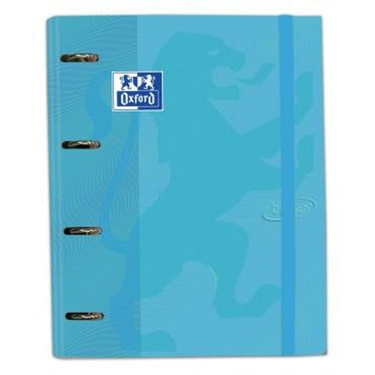 

Папка-переплет Oxford Touch Europeanbinder A4, пастельно-синий цвет TU прозрачный