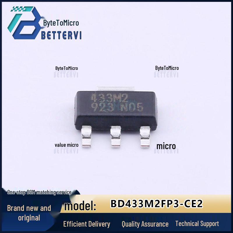 

ROHM BD433M2FP3-CE2 SOT-223-3 Linear Voltage Regulator (LDO)