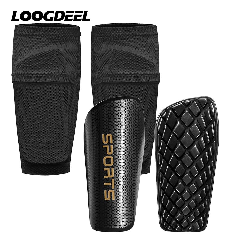 Exquisite Fashion Items Unisex Durable And Safe Loogdeel Sports Set Soccer Shin Guard Leg Cover Independent Pocket Anti-Drop Elastic Breathable Football Protective Gears