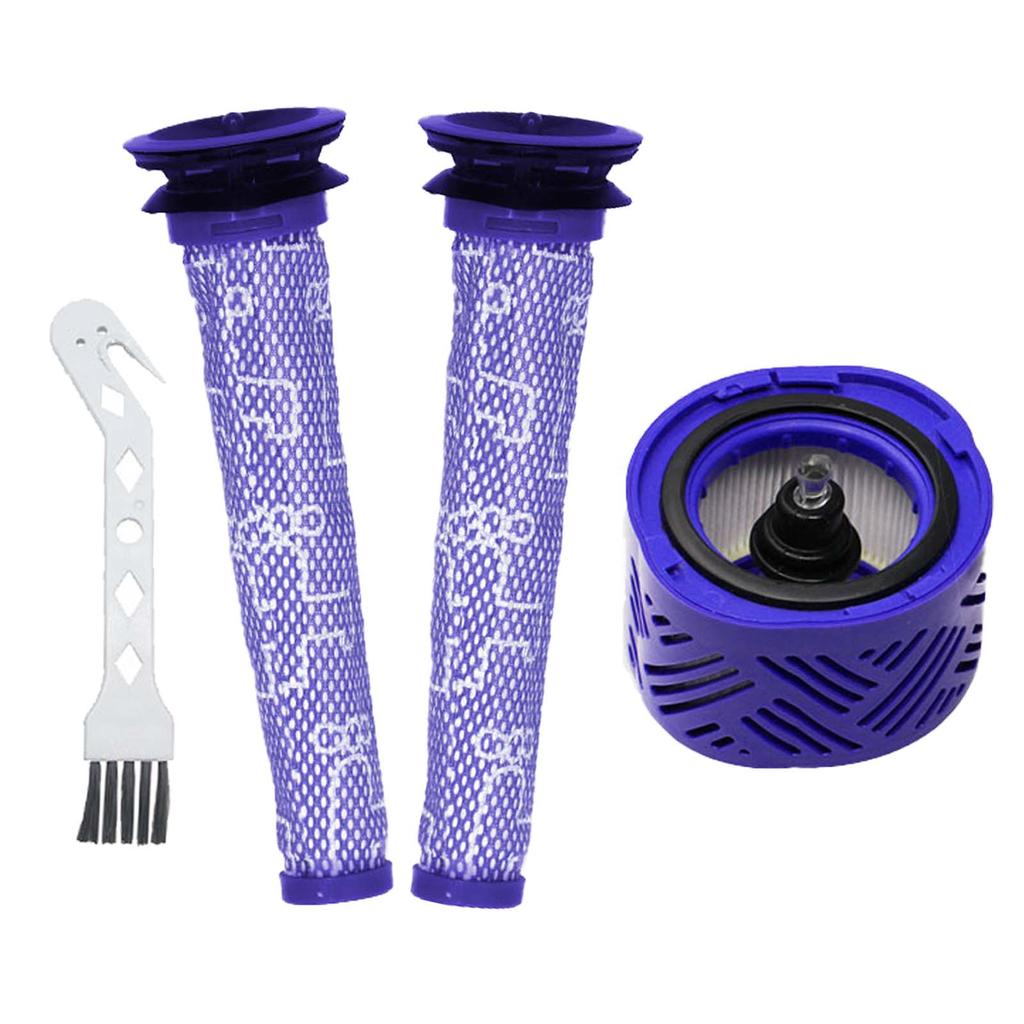 For Dyson V6 Absolute Cordless Stick Vacuum Cleaner Accessory Part 965661-01& 966741-01 Pre Filter Post Hepa Filter Spare Part