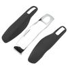 Remote Control Key Shell Black Leather Surface Dustproof Case Shell Cover Replacement For Panamera