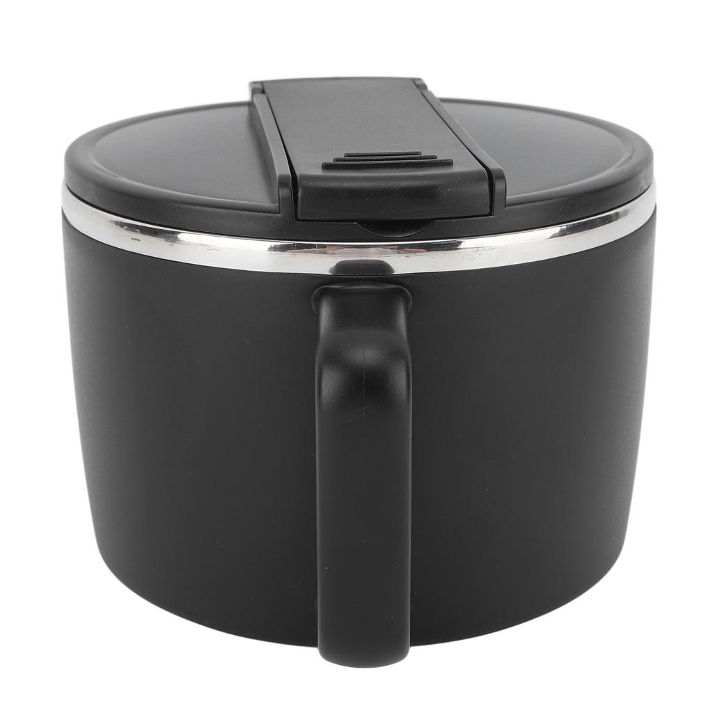 304 Edelstahl Instant-Nudelschüssel 1200ML Große Kapazität Nudelschüssel mit Deckel Isolierschüssel mit Stäbchen Löffel