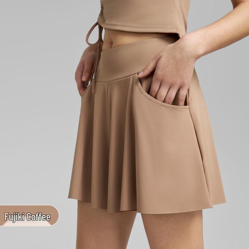 

Yimai Women s Faux Two-Piece Yoga Tennis Skirt Shorts