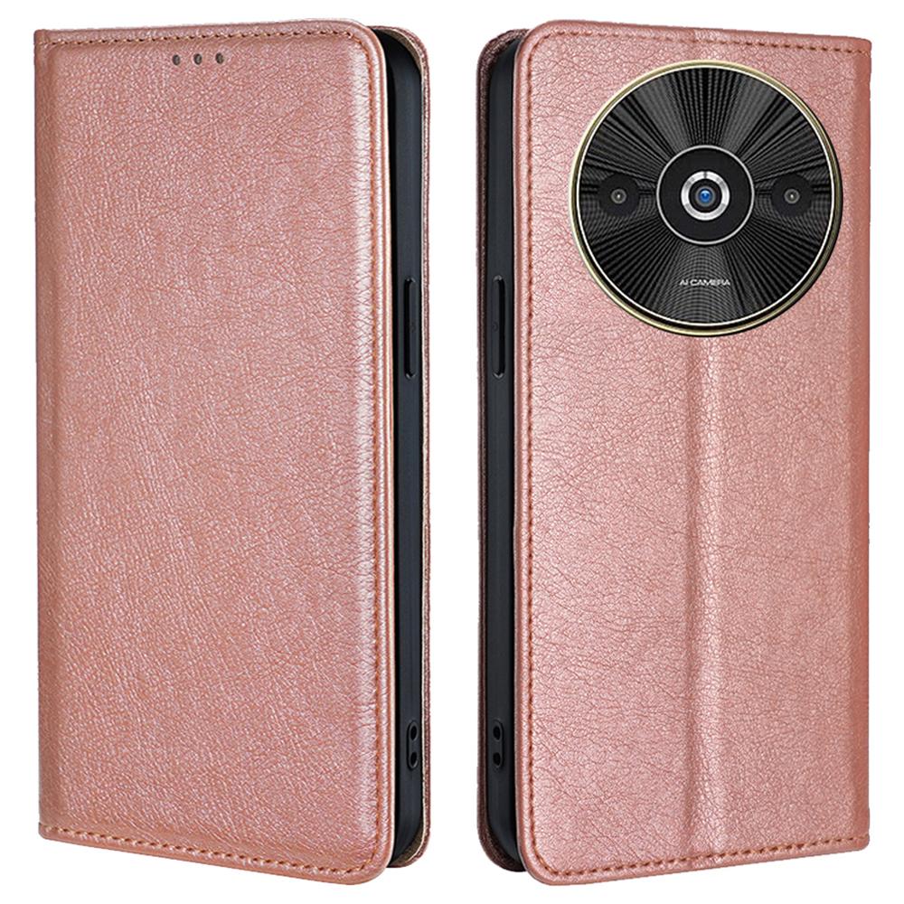 For Xiaomi Redmi A3 4G/Poco C61 4G Case Solid Color Wallet Leather Phone Cover