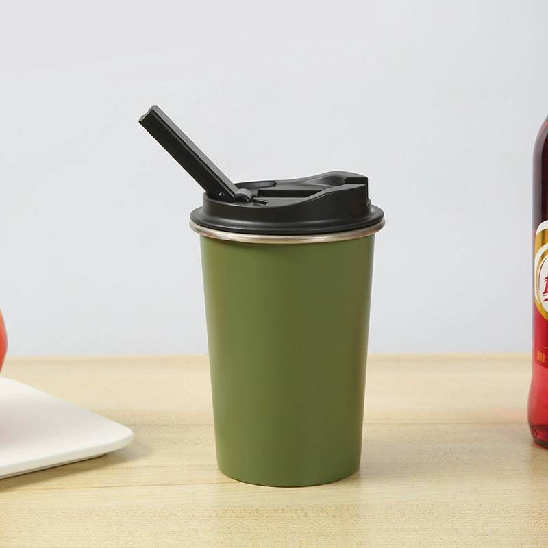 Stainless Steel Camping Mug With Shockproof Design For Travel And Outdoor Use