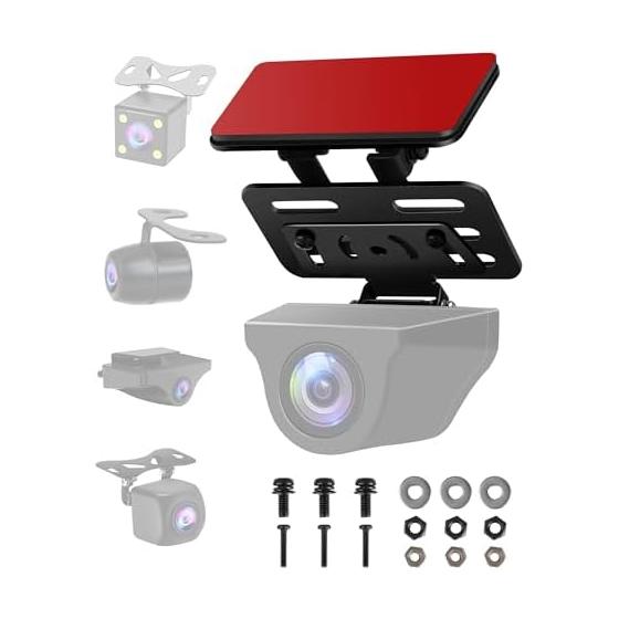 Vtopek Metal Rear Camera Stay Back Stay for Back Camera Installation Metal Material Durable Rust-proof Paint No Deformation Strong No Drilling