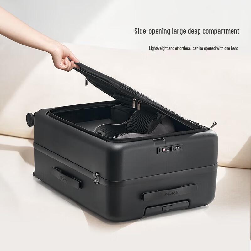OIWAS Smooth Sailing Side-Opening Hardside Luggage
