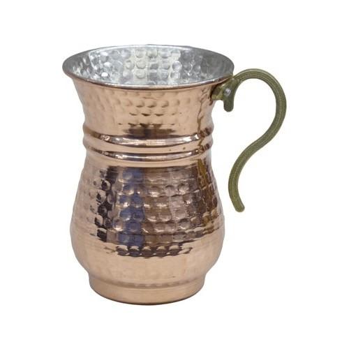 Kupfergriff Krug Stil Buttermilchglas Set von 6