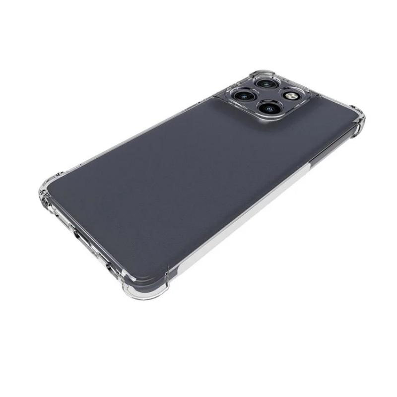 For Motorola Moto G Stylus 5G (2025) Clear TPU Case WANLONFENG TM Series 2.0mm Phone Back Cover