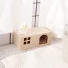 Dog Chamber Model Pet Dog House Dollhouses Pet 1:12 Scale Realistic Playset Door Pet Dog House Model Creative Fun