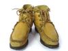 70er-80er USA Vintage/Fransen Mokassin Stiefel/7/Gelbbraun/Vibram Depose Montagna Sohle(GEBRAUCHT)