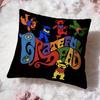 Band G-Grateful D-Dead Kissenbezug Premium Komfort Wendbarer Kissenbezug -Zwei-in-Eins-Design für Jeden Raum & Autoinnenraum