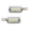 Pair Car LED Door Welcome Lights 12V White Red SMD LED Courtesy Lamp For Toyota Camry Crown Prius For Lexus IS250 RX350