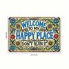 Retro Metal Sign Poster Vintage Tins Sign Plaque Wall Art Decor