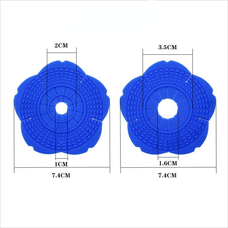 2Pcs Universal Car Wiper Arm Bottom Hole Protective Cover Windshield Wiper Sleeve Wiper Hole Dustproof Pads