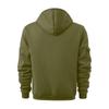 Men's Cargo Zip-Up Hoodie Jacket - Multi-Pocket Zip Hooded Athletic Top