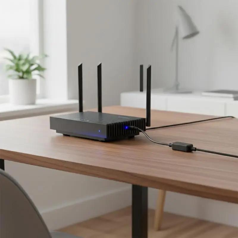 Cavo di Riavvio Automatico Router 24H Reset Automatico Supporto Multi-Tensione Per Router Wifi da Casa e Ufficio