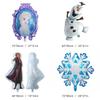 Elegant Foil Decorations For A Frozen Themed Party