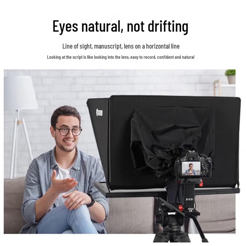 Jiashiying JS22PLUS 22-Inch Professional Teleprompter