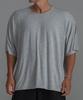 Ballianteu 2-Pack Oversized Modal Silket U-Neck Short Sleeve T-Shirt