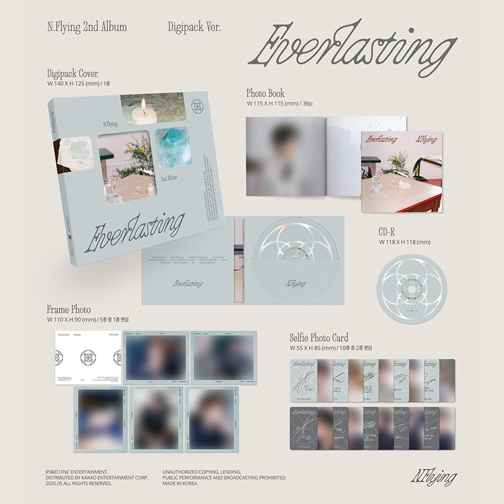 N.FLYING Everlasting (Digipack Ver.)