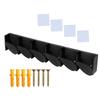 Fishing Rod Holder Organizers Wall Mounted Fishing Rod Rack Store 6 Rods Fishing Rods Holder Garage No Drill Rod Rack
