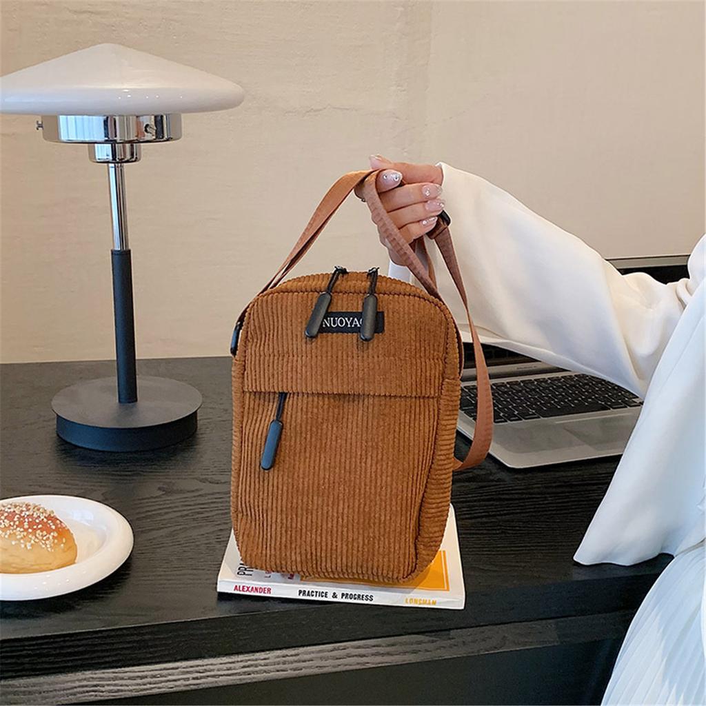 Stylish Crossbody Bag Sports Shoulder Bag Casual Student Phone Bag Multi-functional Women's Handbag