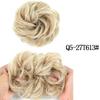 MISS WIG Straight Donut Chignon Hairpieces Synthetic Ombre Elastic Chignon Fluffy Messy Scrunchies Hair Bun for Women