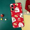 China cute lucky cat Case For Xiaomi Redmi Note 14 13 12 11 15 Pro Plus Redmi 15 13 10 10C 12C 13C 14C 15C Funda