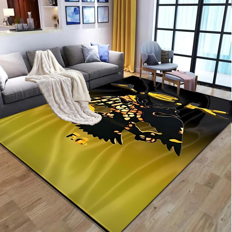 AEK Athens FC Pattern Rug, Indoor/Outdoor Mat, for Picnic, Gameroom, Bedroom, Office, Living Room, Home Decor Carpet, Birthday Gift