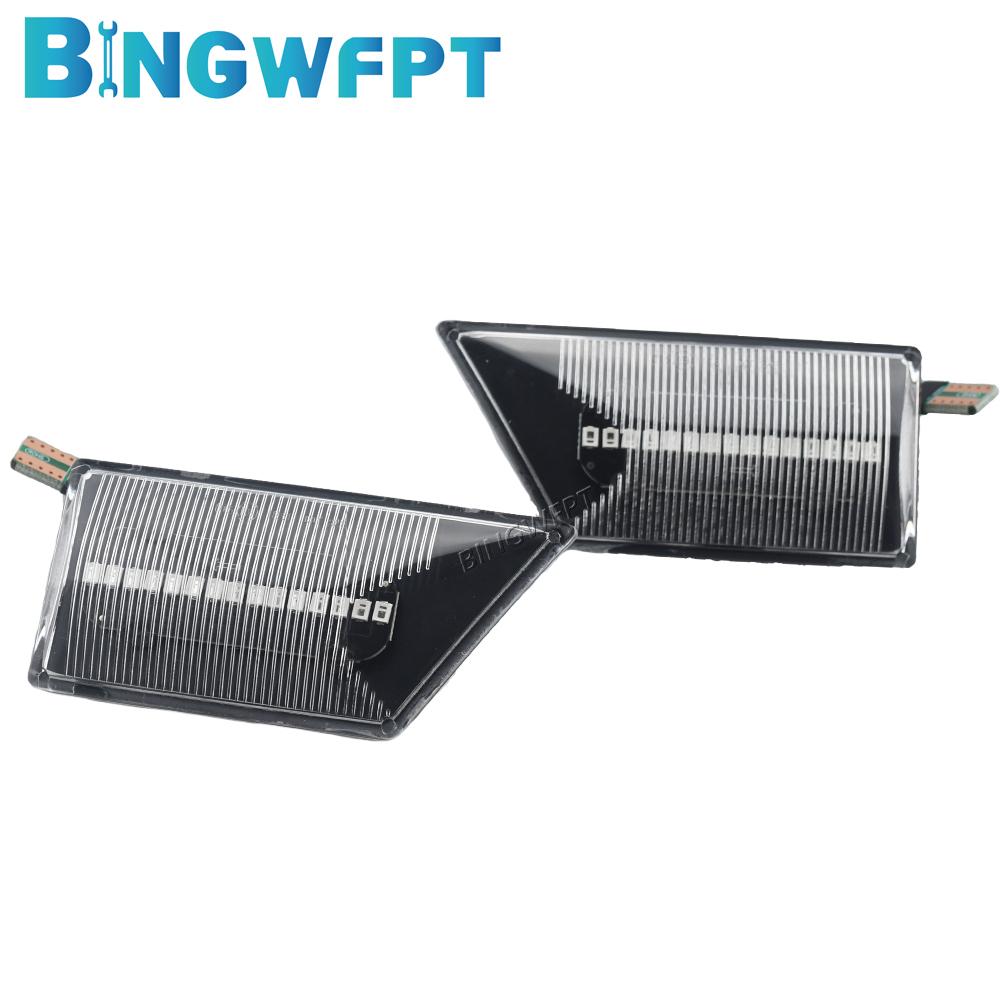 2PCS For Opel Vectra C 2002-2008 For Opel Signum 2003-2008 Led Dynamic Side Marker Turn Signal Light Sequential Blinker