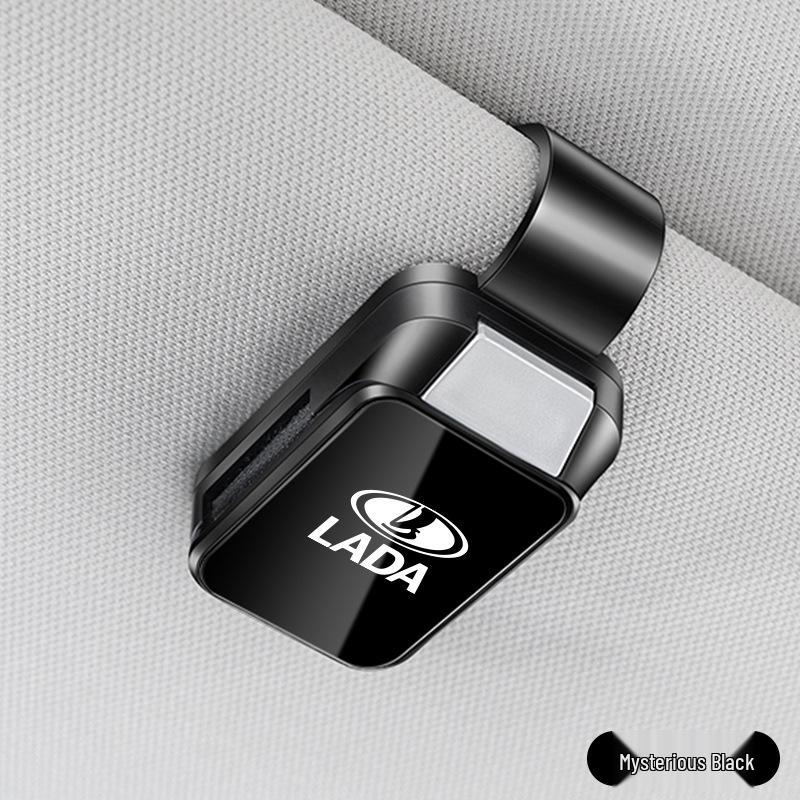 Creative Car Glasses & Ticket Clip for Lada Granta, Vesta, and Niva Sun Visors