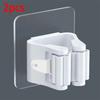 No-drill Hooks Adhesive Wall Hanging Mop Rack Broom Hanger Hook Kitchen Bathroom Organization Home Organizer Accessories