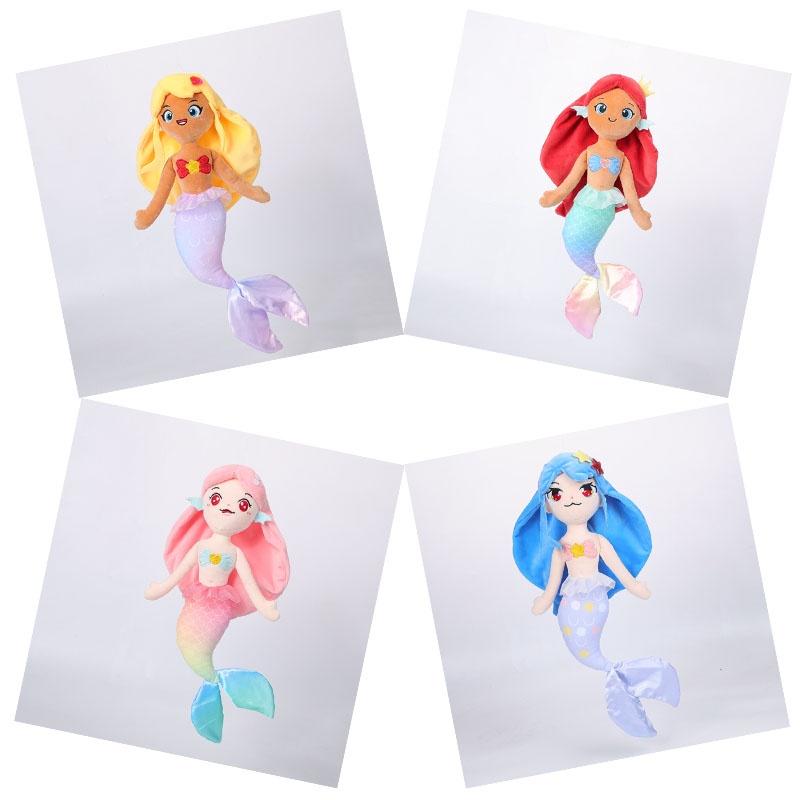 Adorable Mermaid Plush Toy From The Ocean Series By Jili Soft And Fluffy!