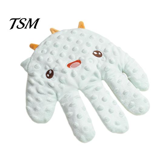 Guante para Bebé con Palma Suave Automático Prevención de Sobresaltos Eléctrico Almohada Eléctrica para Bebés Ayuda para Dormir Recién Nacidos Peluche de Dibujos Animados
